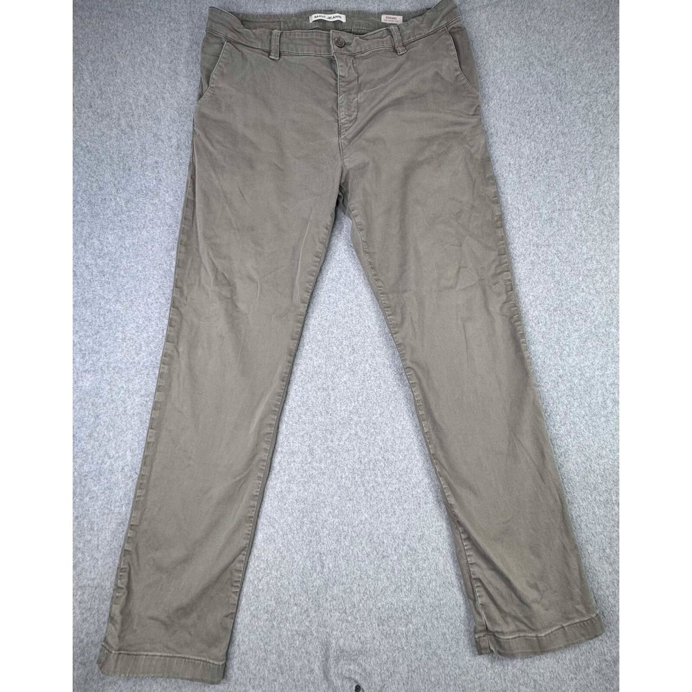 Mavi Jeans Men's 36x32 Pants Edward Slim‎ Straight Leg Khaki Chino Casual Preppy